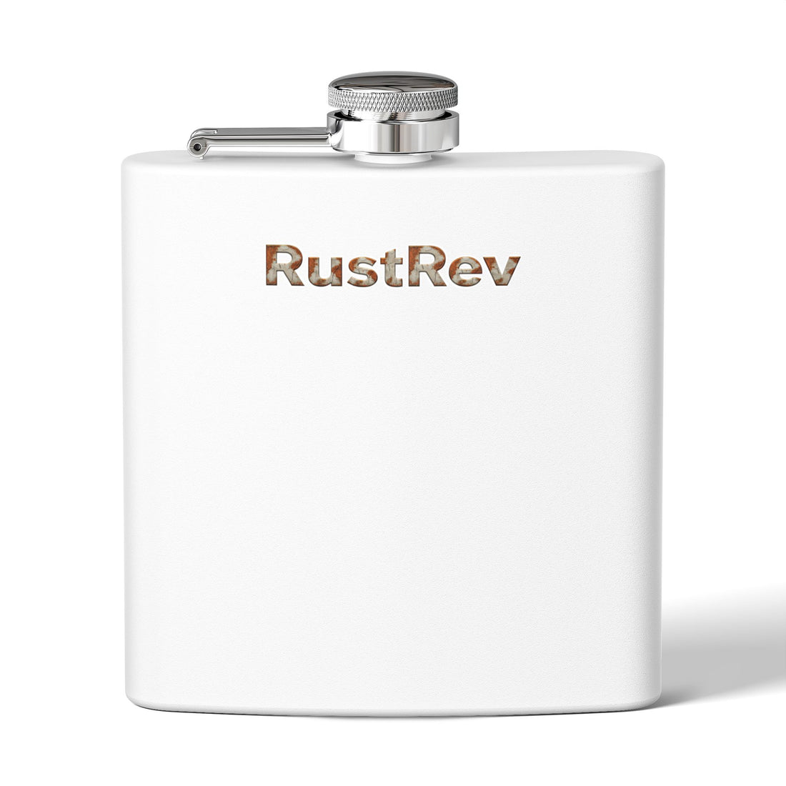 Sleek Stainless Steel Flask - RustRev Design for Adventurers