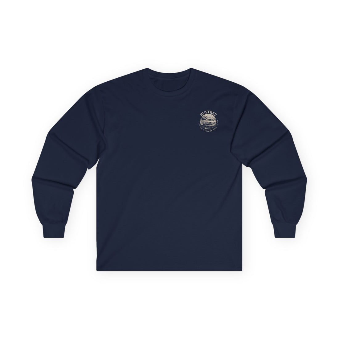 Vintage Car Legend Long Sleeve Tee - Retro Automotive T-Shirt