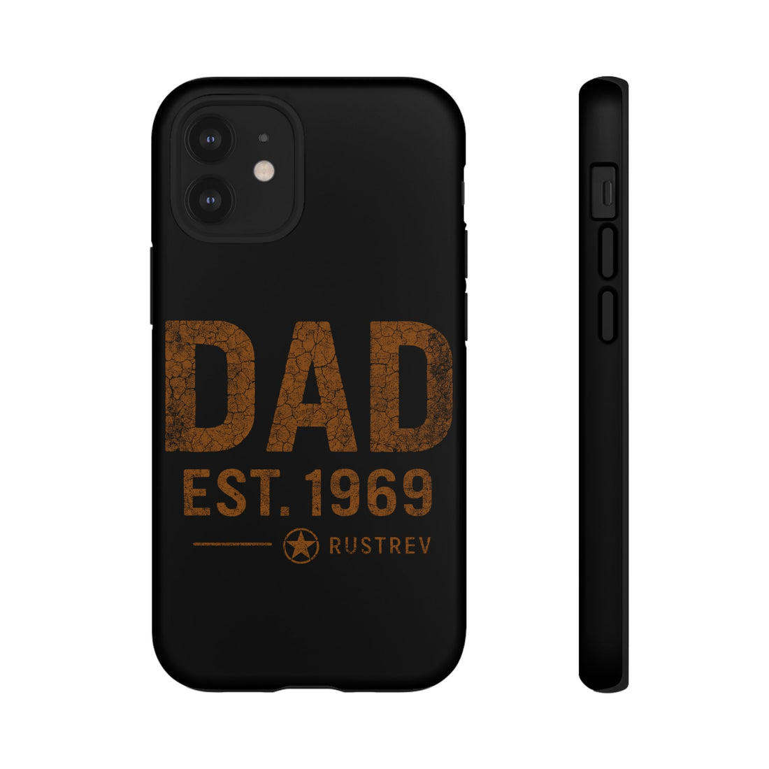 Personalized Dad Phone Case - EST. 1969 - Tough & Durable Design