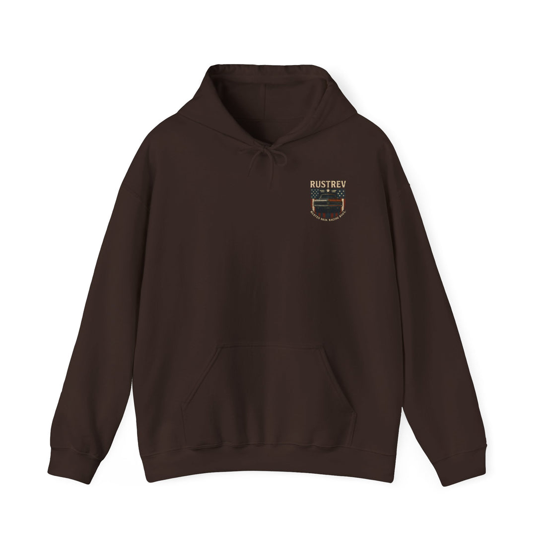 Vintage Racing Sweatshirt - Rust Rev Design