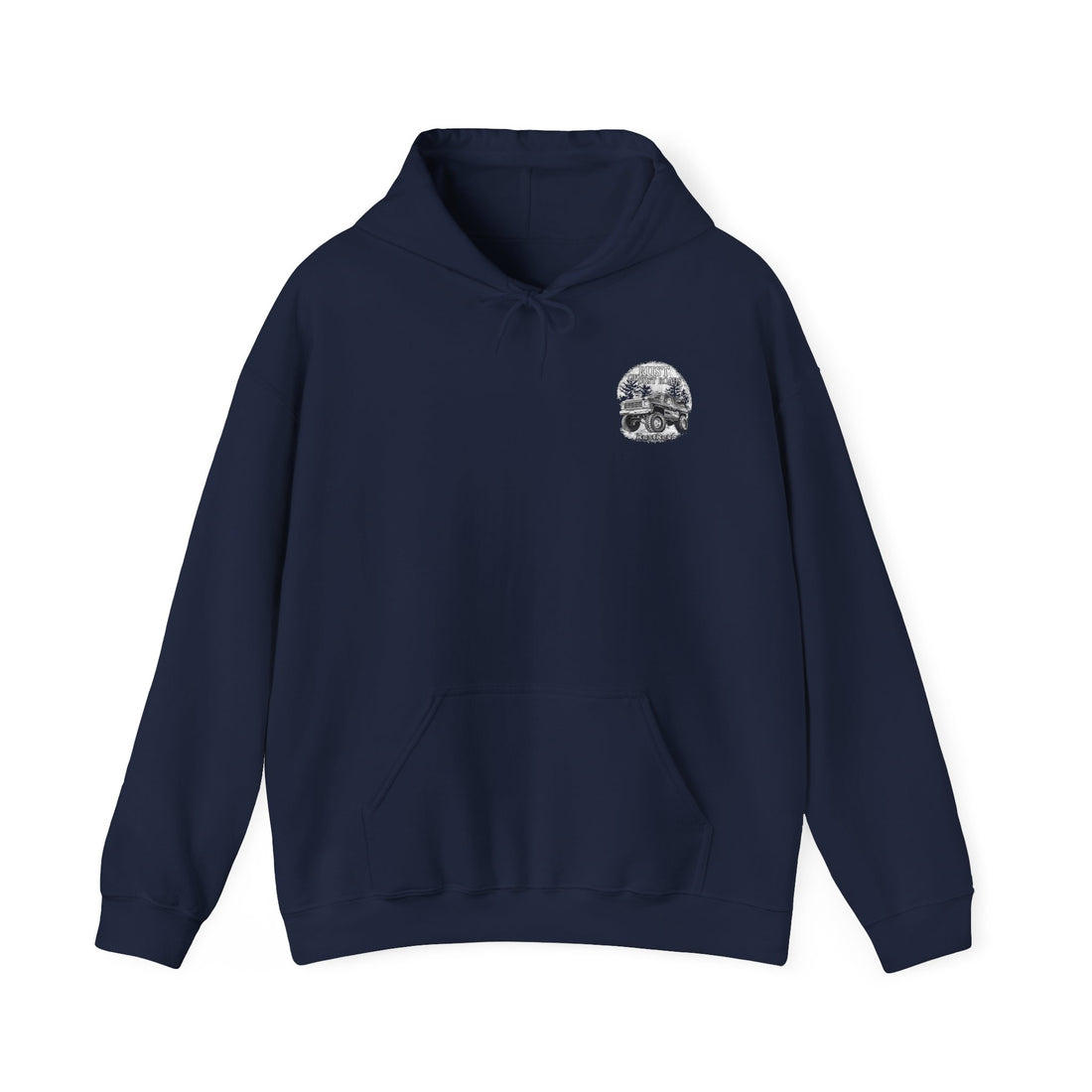Hooded Sweatshirt - Rust of Dust Roads Design