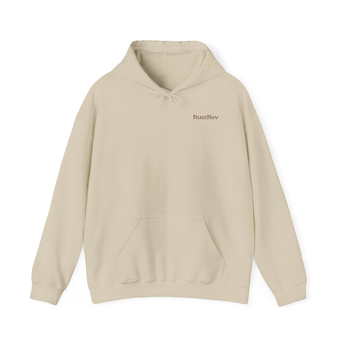 Hooded Sweatshirt - RustRev Old School Cool