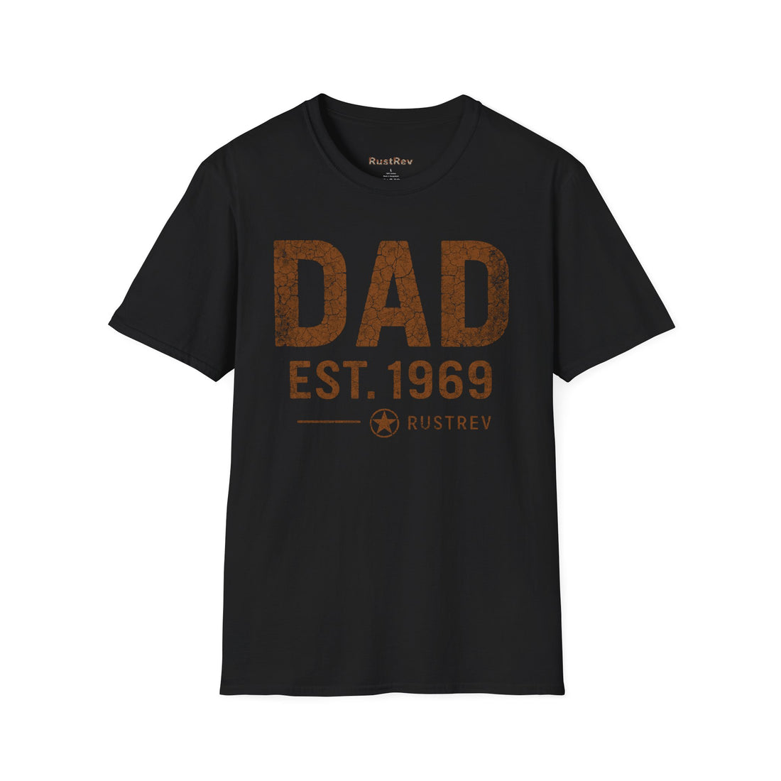 Vintage Dad Est. 1969 Unisex Softstyle T-Shirt