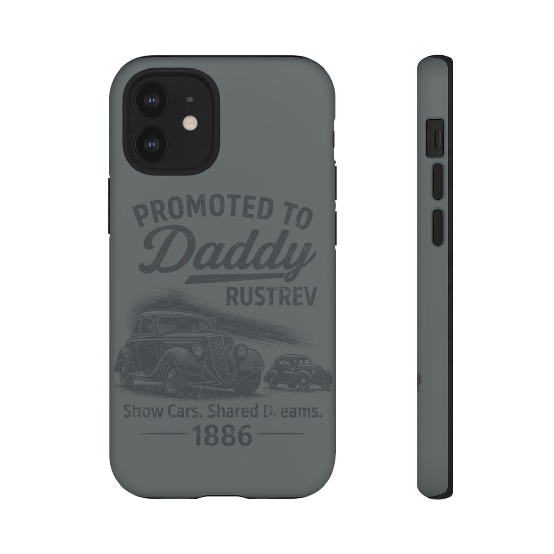 Promoted to Daddy Phone Case - Vintage Car Design