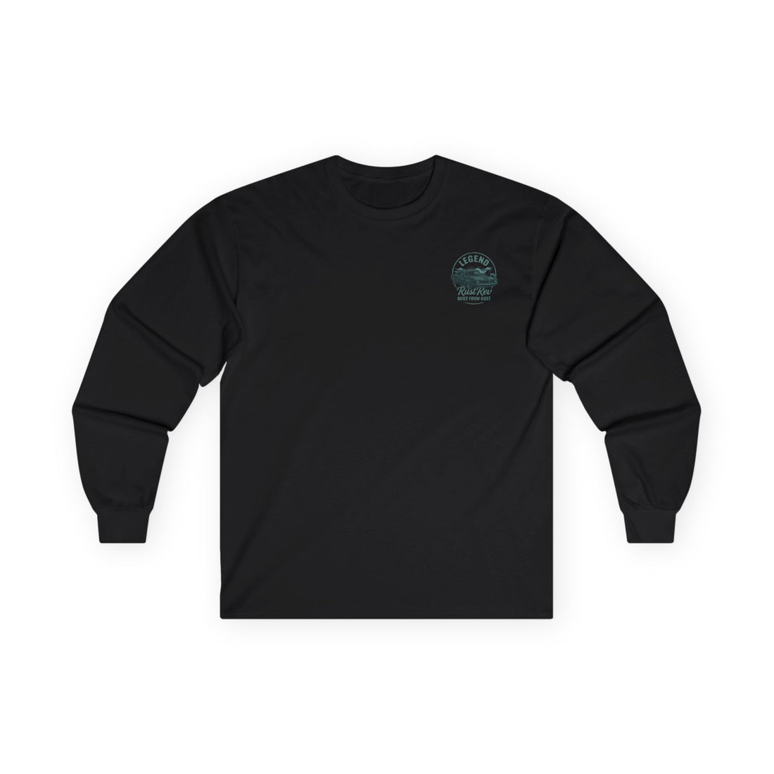 Unisex Vintage Car Long Sleeve Tee - 'Legend Built from Rust'